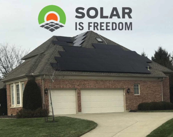 Dayton, Ohio Solar Roof Installation